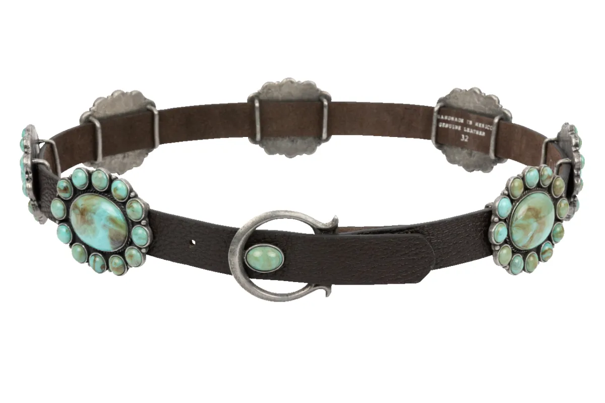 Double D Ranch Amarillo Concho Belt sold by Pinto Ranch