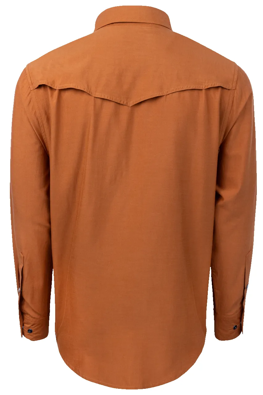 Texas Standard Tactical Outdoor Long Sleeve Shirt - Burnt Orange sold by Pinto Ranch product image thumbnail 2
