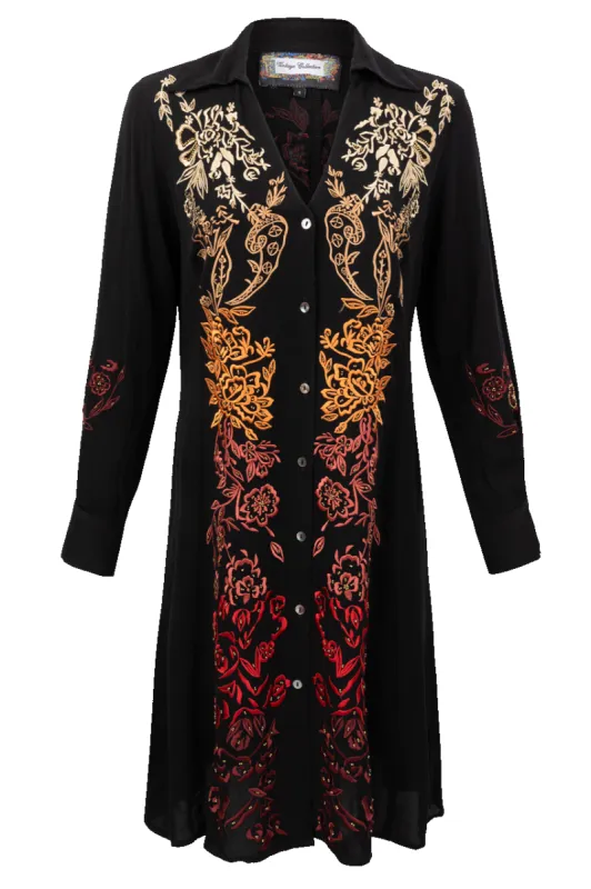 Vintage Collection Waterfall Shirt Dress sold by Pinto Ranch