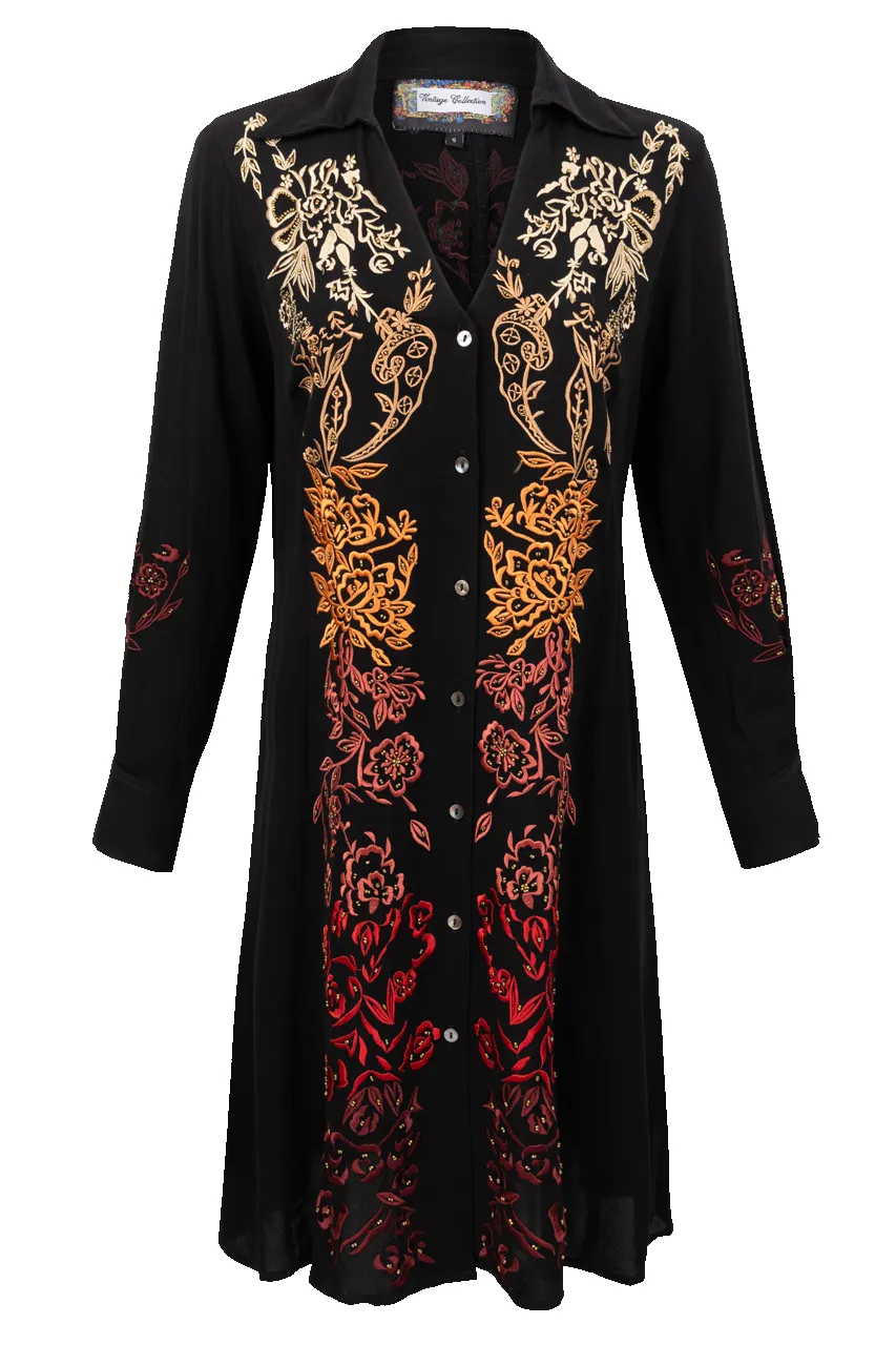 Vintage Collection Waterfall Shirt Dress sold by Pinto Ranch