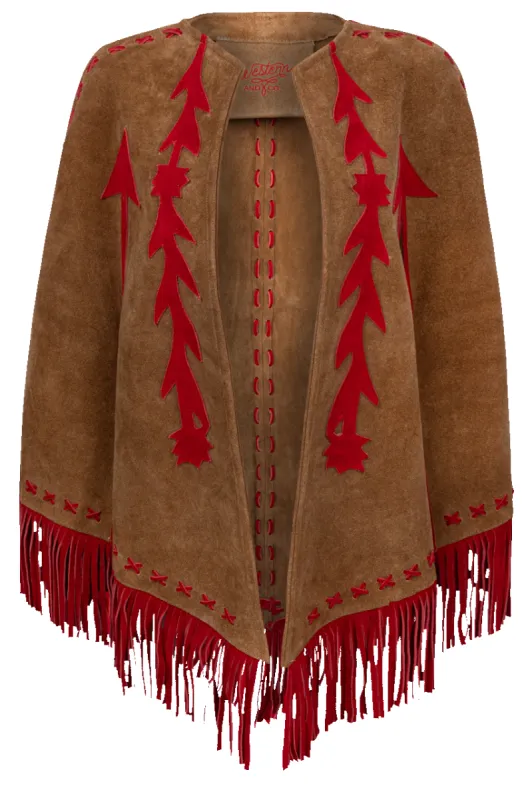 Western & Co. Babe Suede Cape sold by Pinto Ranch