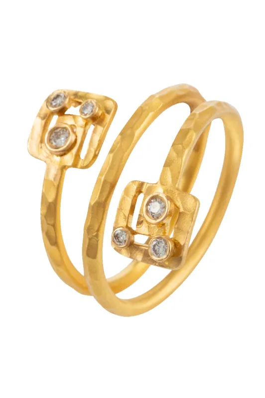 22K Gold & Diamond Ring sold by Pinto Ranch