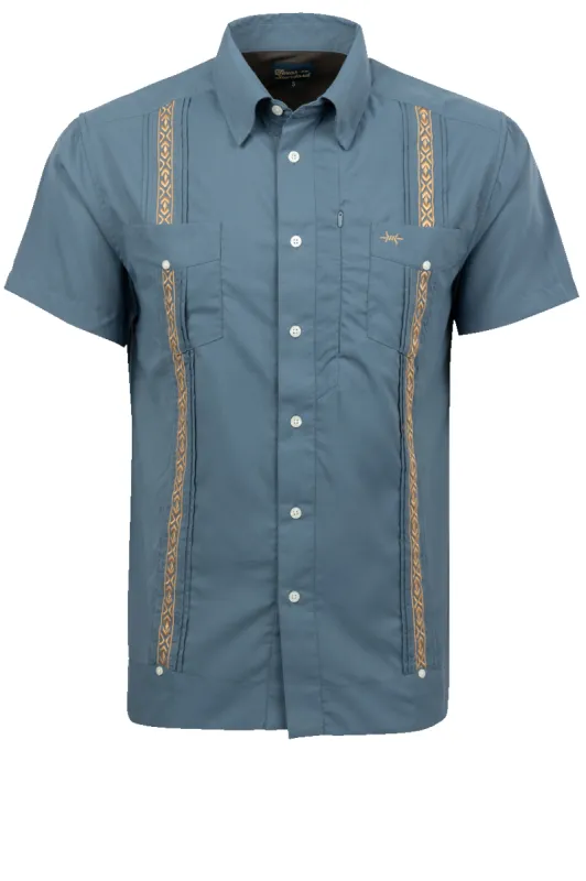 Texas Standard Libre Guayabera Shirt - Estrella sold by Pinto Ranch