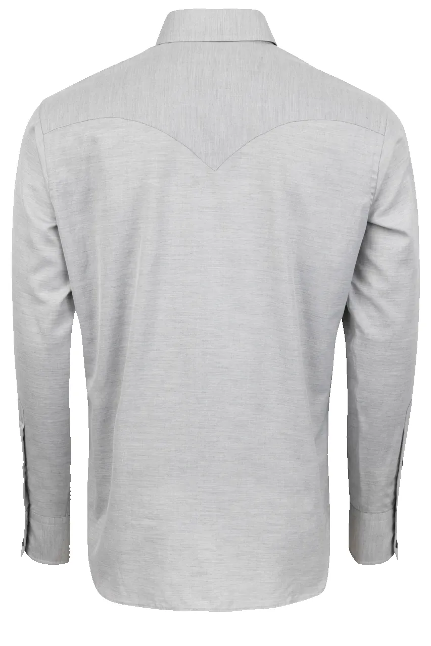 Lyle Lovett for Hamilton Button-Front Shirt - Gray sold by Pinto Ranch product image thumbnail 2