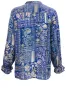 Johnny Was Joasie Burnout Blouse sold by Pinto Ranch