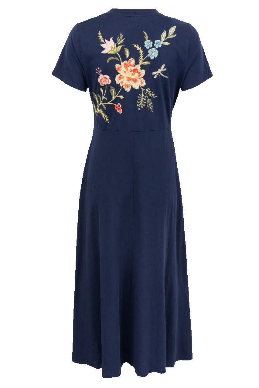 Johnny Was Crew Neck Swing Dress sold by Pinto Ranch product image thumbnail 2