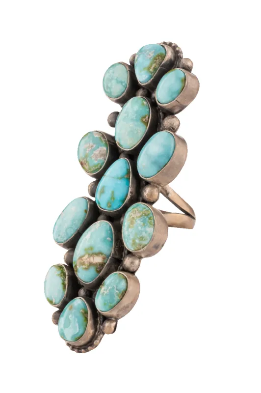 Multi-Stone Royston Turquoise Ring sold by Pinto Ranch