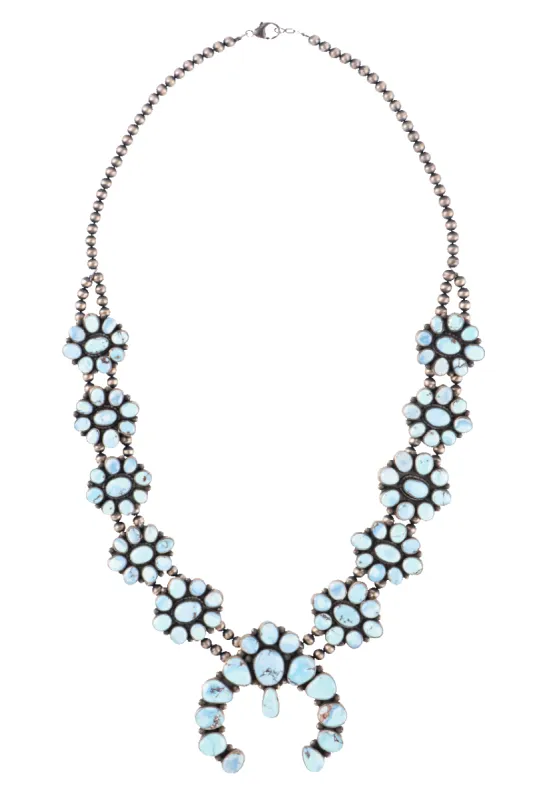 Golden Hills Turquoise Open Circle Necklace sold by Pinto Ranch