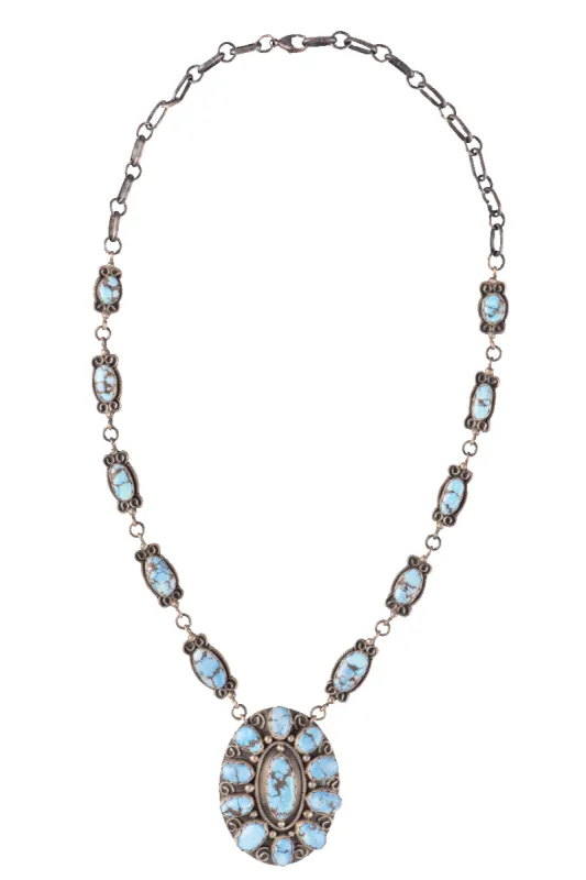 Golden Hills Turquoise Oval Necklace sold by Pinto Ranch