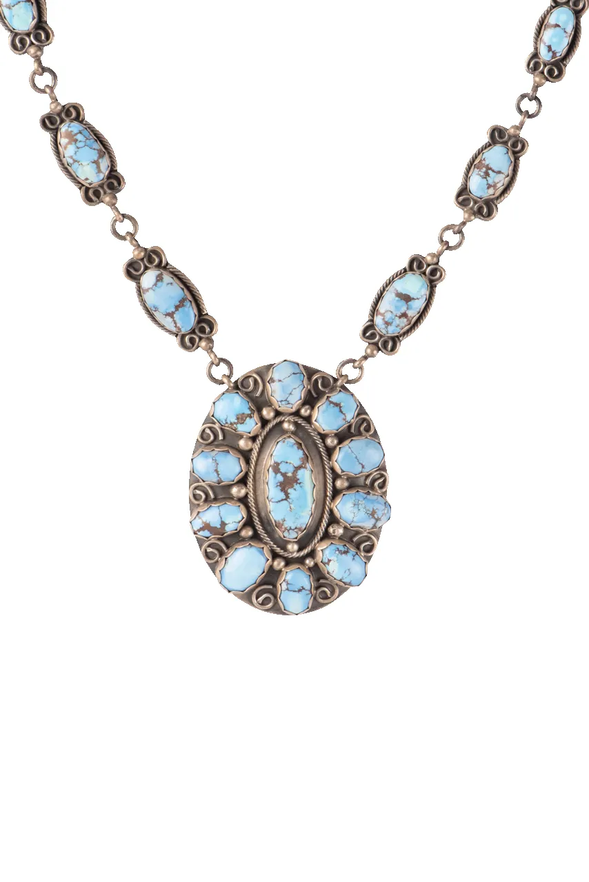 Golden Hills Turquoise Oval Necklace sold by Pinto Ranch product image thumbnail 2