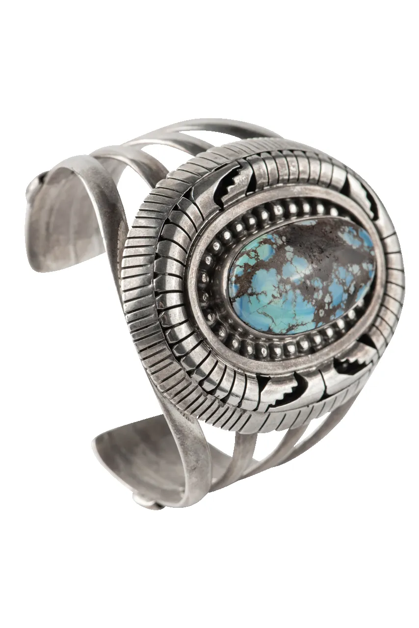 Golden Hills Turquoise Statement Bracelet sold by Pinto Ranch product image thumbnail 3