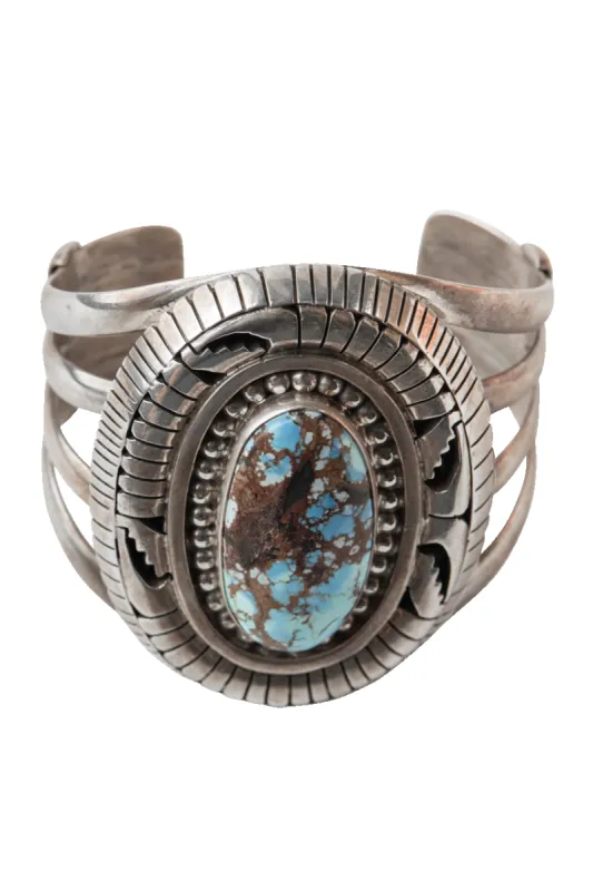 Golden Hills Turquoise Statement Bracelet made by Pinto Ranch