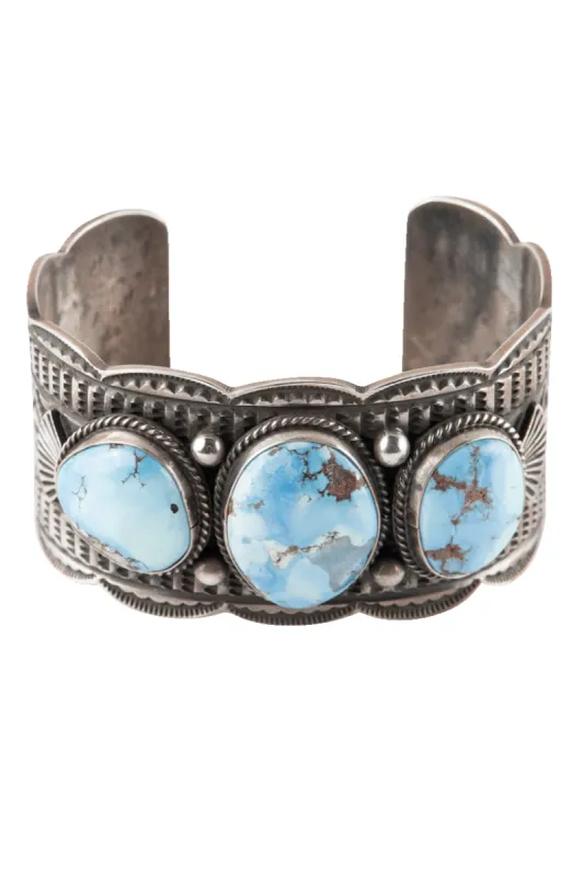 Golden Hills Turquoise Cuff Bracelet sold by Pinto Ranch
