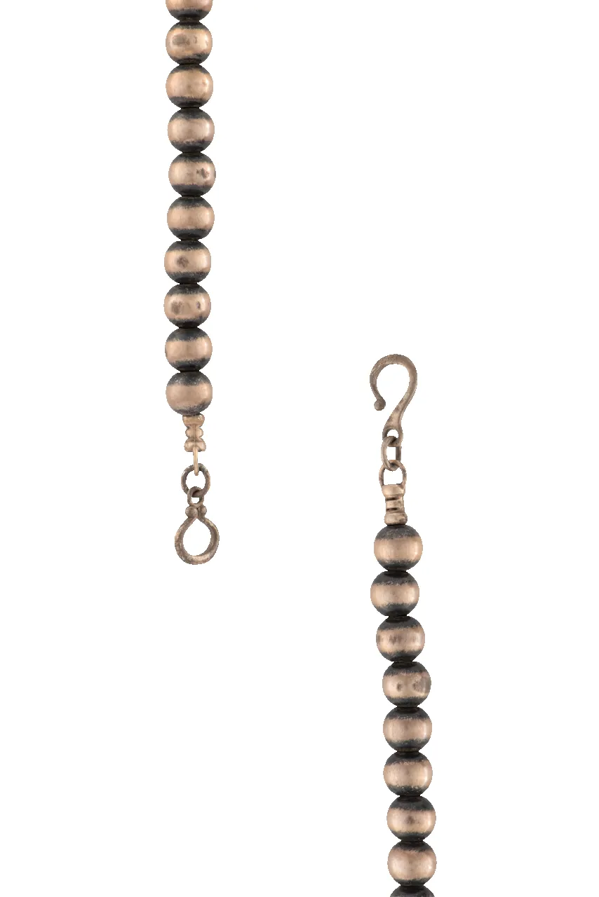 Black Onyx & Spiderweb Kingman Turquoise Necklace sold by Pinto Ranch product image thumbnail 3