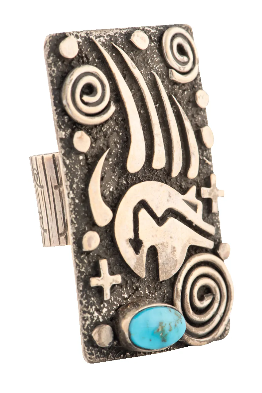 Royston Turquoise Statement Ring sold by Pinto Ranch product image thumbnail 2