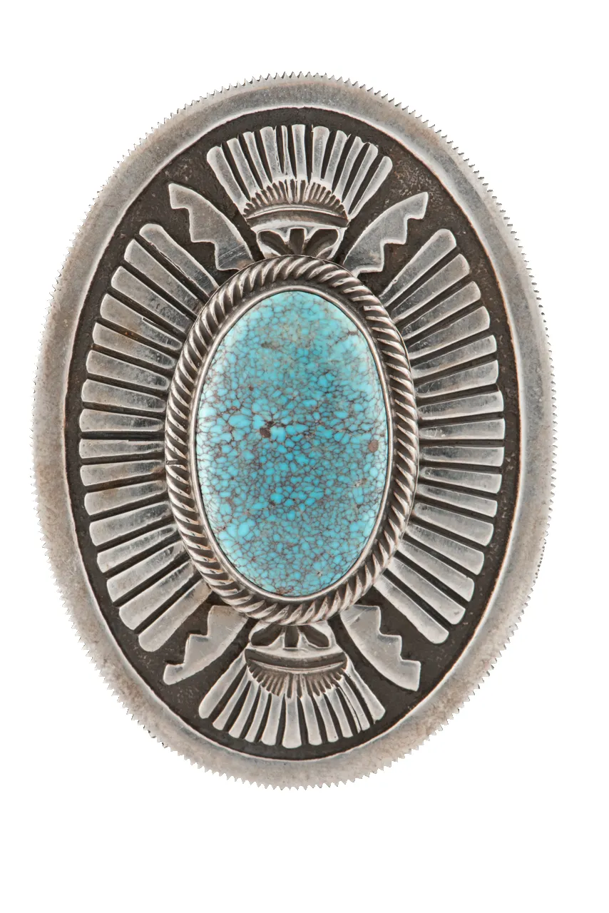 Morenci Turquoise Statement Ring sold by Pinto Ranch