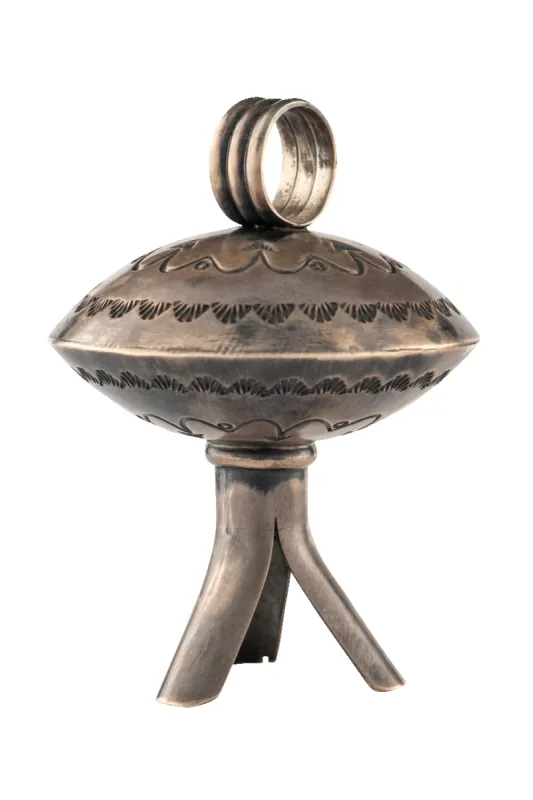 Silver Squash Blossom Pendant sold by Pinto Ranch