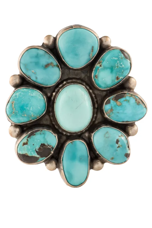 Southwestern Silver & Turquoise Ring sold by Pinto Ranch