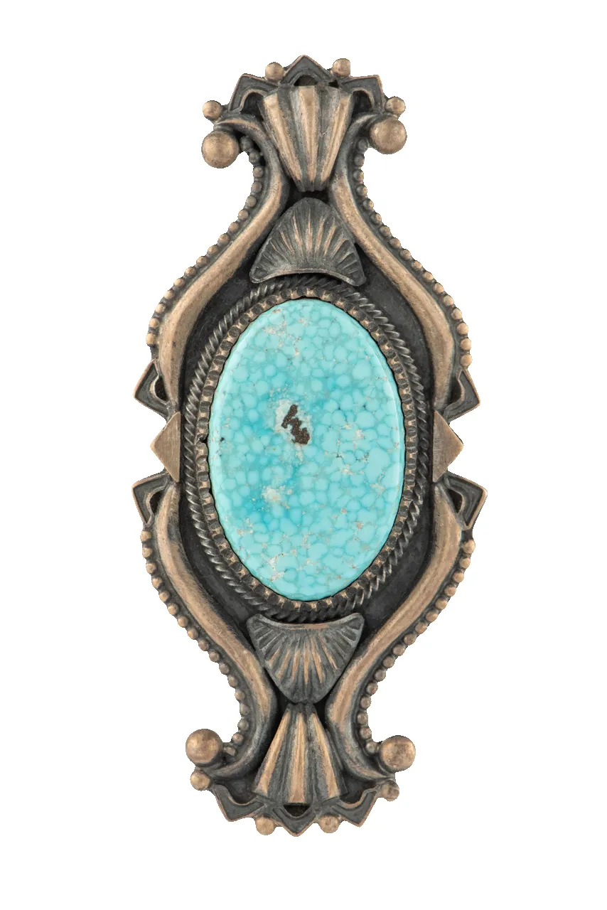 Birdseye Kingman Turquoise Ring sold by Pinto Ranch