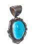 Kingman Turquoise Pendant sold by Pinto Ranch