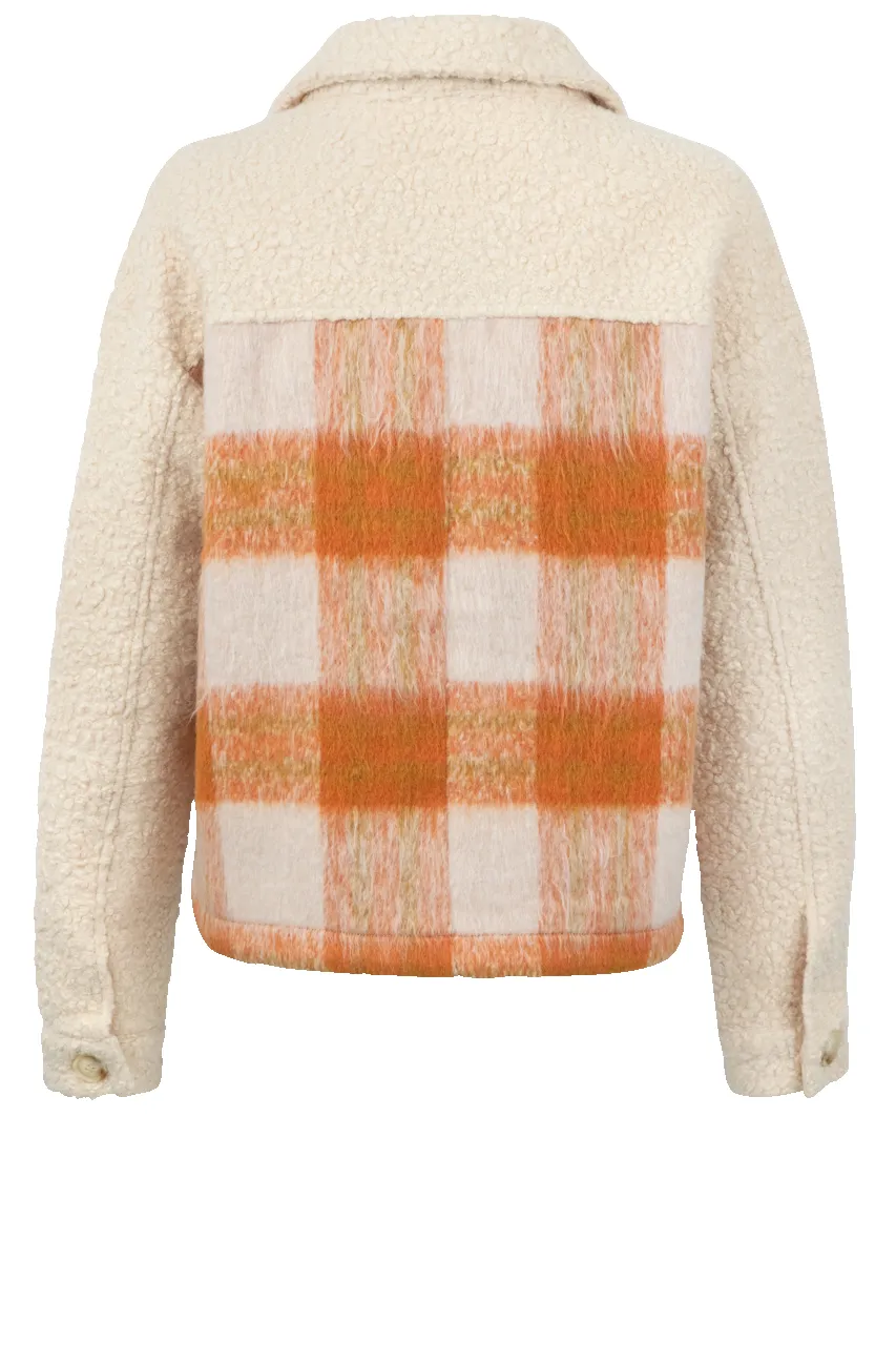 Maverick's Plaid & Boucle Shacket sold by Pinto Ranch product image thumbnail 2