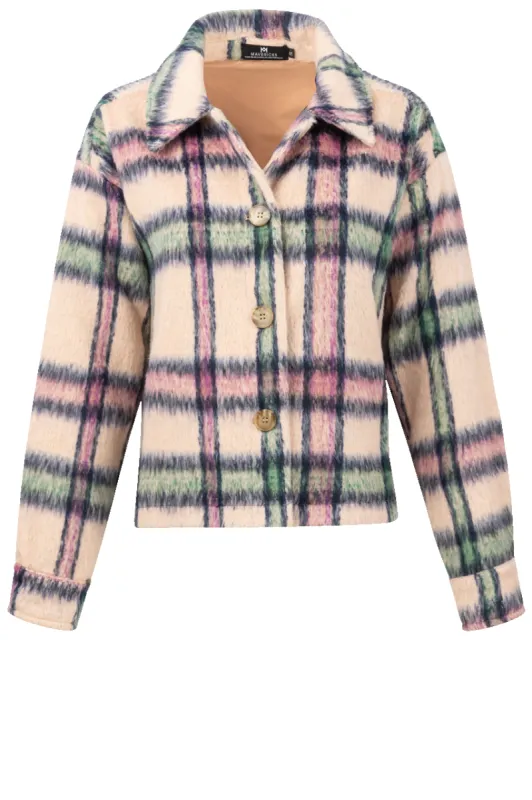 Maverick's Fuzzy Plaid Jacket sold by Pinto Ranch