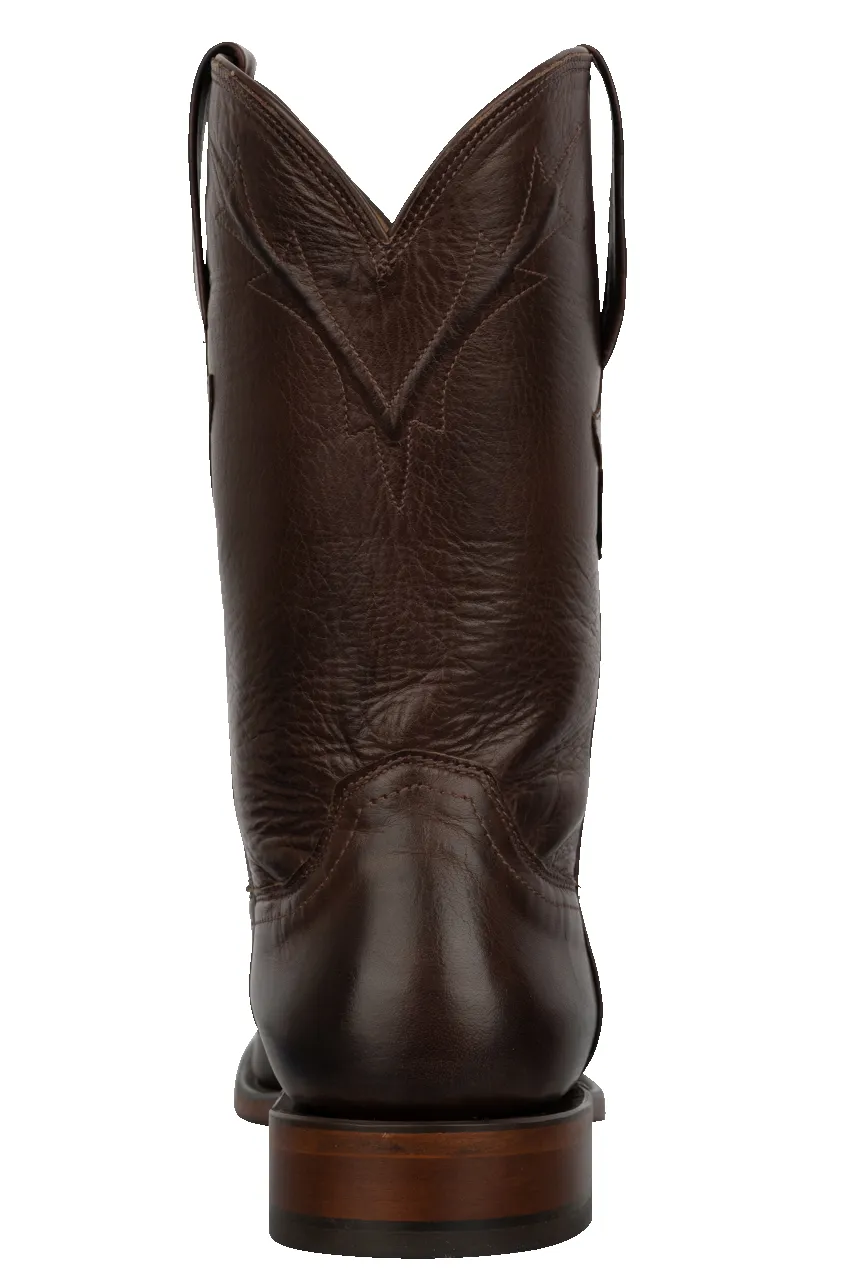 Lucchese Kennedy Florence Buffalo Roper Boots - Whiskey sold by Pinto Ranch product image thumbnail 3