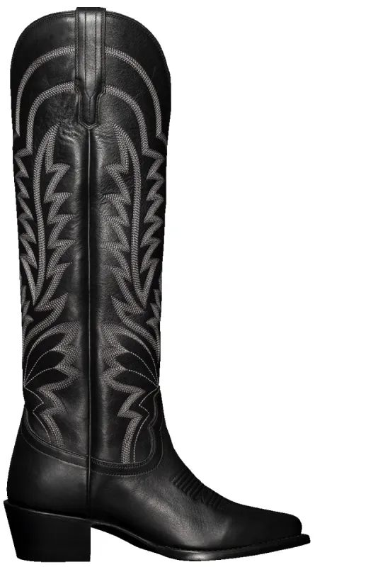 Tecovas Abby Cowgirl Boots - Midnight sold by Pinto Ranch