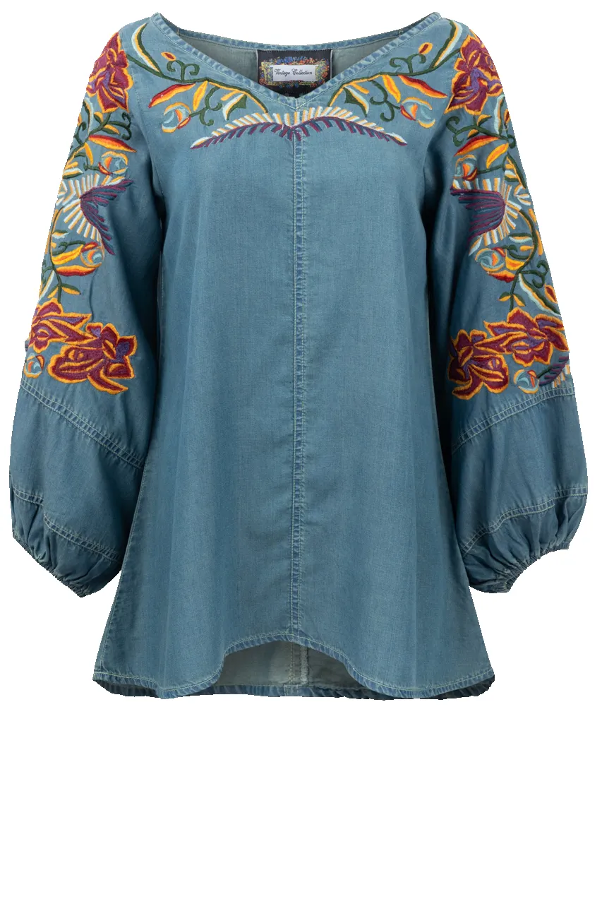 Vintage Collection Embroidered Fantasy Tunic sold by Pinto Ranch