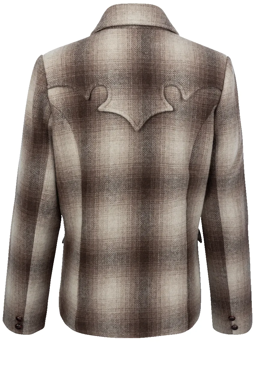 Stetson Women's Plaid Wool Blazer sold by Pinto Ranch product image thumbnail 2
