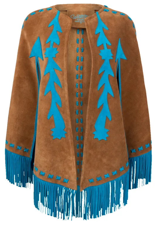 Western & Co. Babe Suede Cape sold by Pinto Ranch
