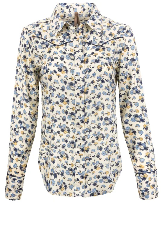 Stetson Women's Western Flowers Blouse sold by Pinto Ranch