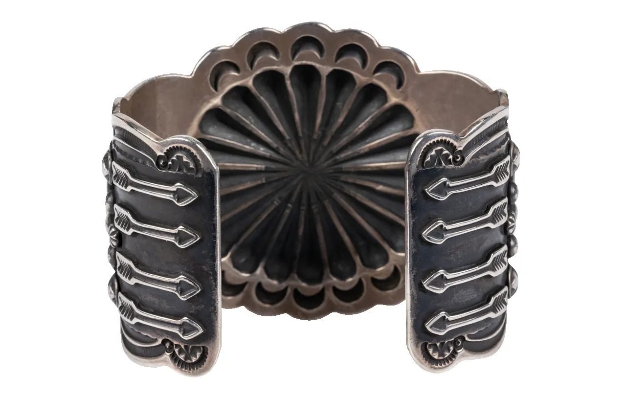 Morenci Turquoise Cuff Bracelet sold by Pinto Ranch product image thumbnail 2