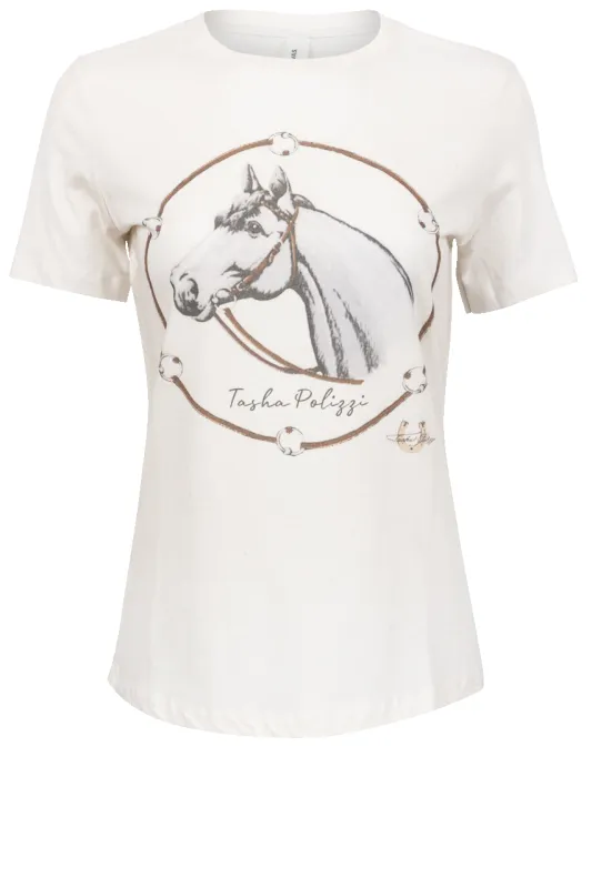 Tasha Polizzi Horse Town Graphic Tee sold by Pinto Ranch