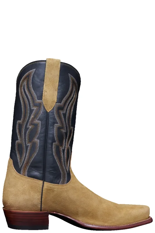 Tecovas Warren Cowboy Boots - Camel/Midnight sold by Pinto Ranch