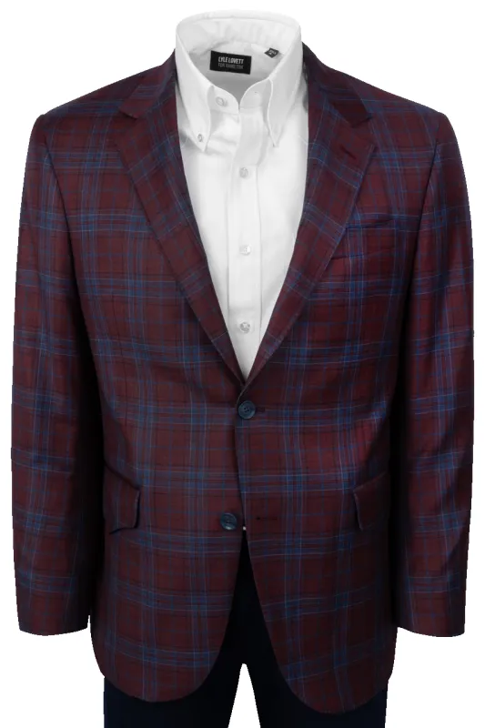 Pinto Ranch Crimson Plaid Sport Coat sold by Pinto Ranch