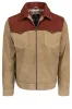 Maverick's Ranchers Two-Tone Suede Leather Jacket sold by Pinto Ranch