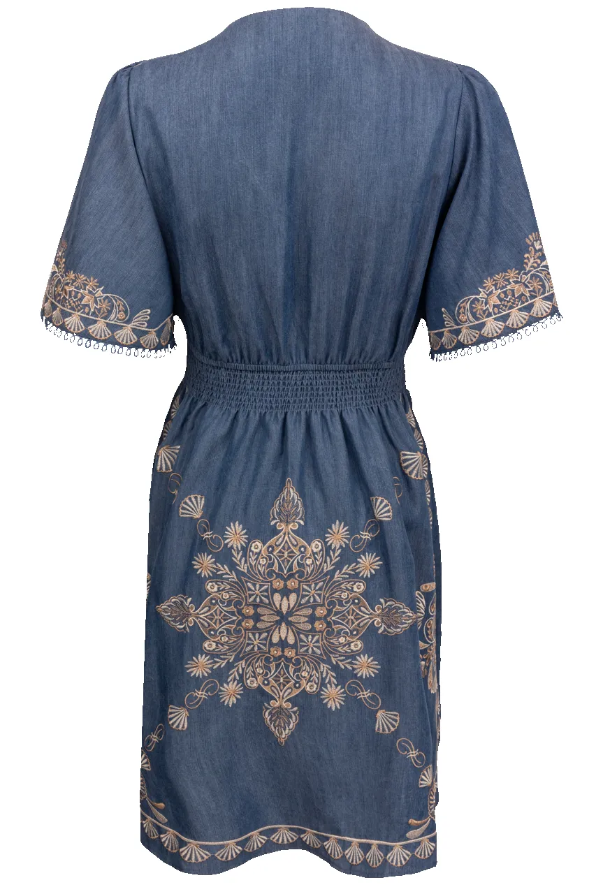Hale Bob Elora Embroidered Dress sold by Pinto Ranch product image thumbnail 2