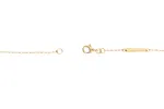 Karina Brez Lucky Horseshoe Necklace - Yellow Gold & Diamond sold by Pinto Ranch