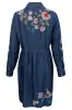 Johnny Was Malaya Denim Shirt Dress sold by Pinto Ranch
