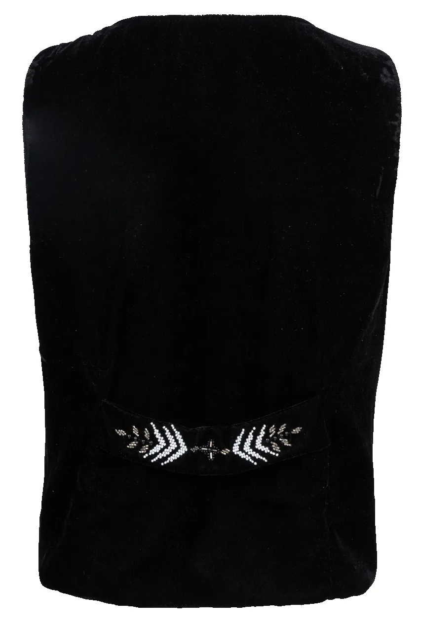 Vintage Collection Velvet Embellished Vest sold by Pinto Ranch product image thumbnail 2