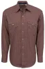 Stetson Men's Geometric Snap Front Shirt - Ruby sold by Pinto Ranch