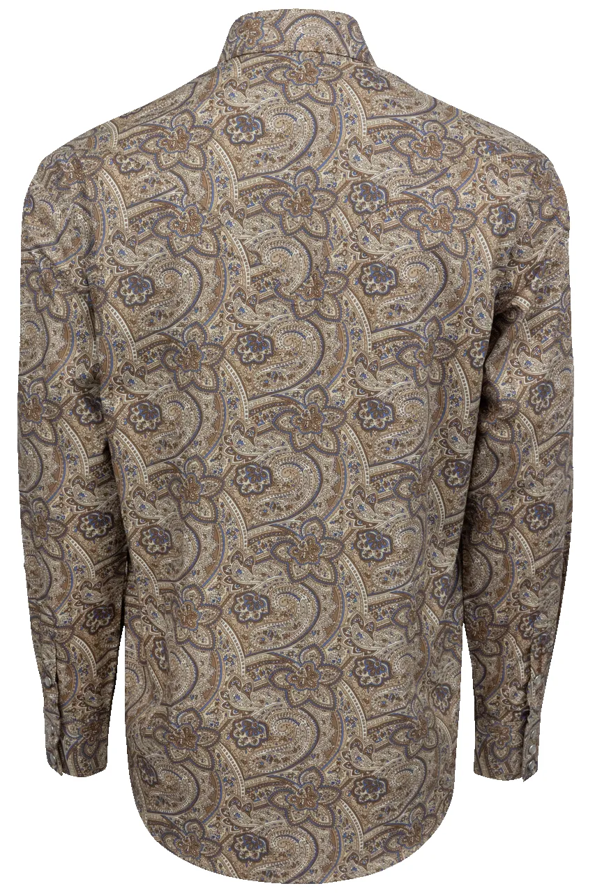 Stetson Men's Paisley Snap Front Shirt - San Antonio sold by Pinto Ranch product image thumbnail 2