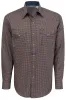 Stetson Men's Snap Front Shirt - Brown sold by Pinto Ranch