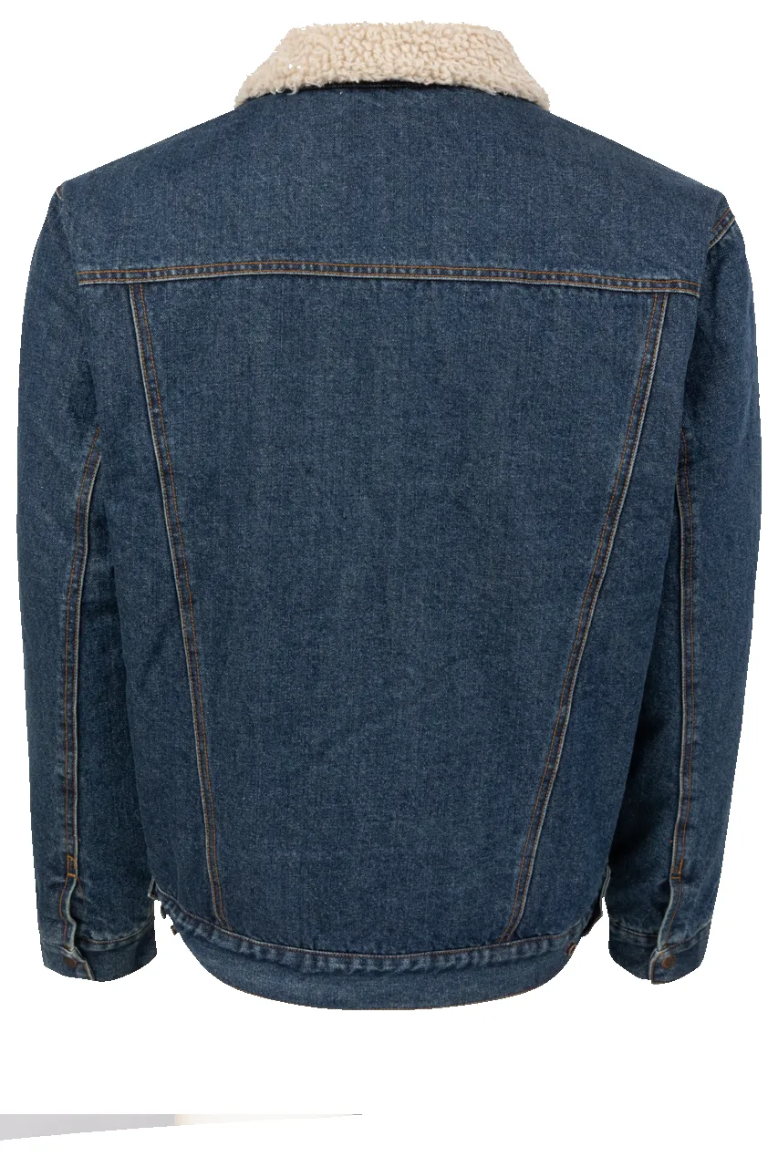 True Grit Freemont Sherpa-Lined Trucker Jacket sold by Pinto Ranch product image thumbnail 2