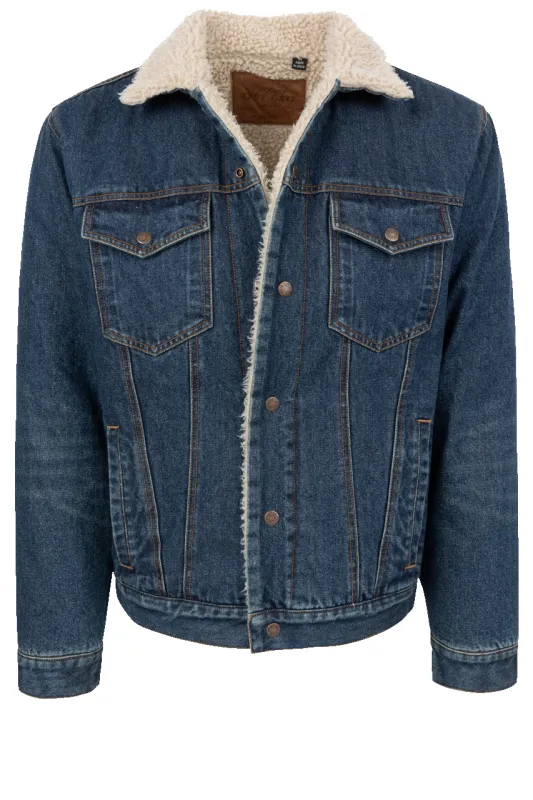 True Grit Freemont Sherpa-Lined Trucker Jacket sold by Pinto Ranch
