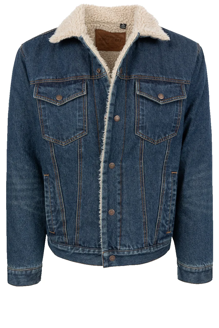 True Grit Freemont Sherpa-Lined Trucker Jacket sold by Pinto Ranch
