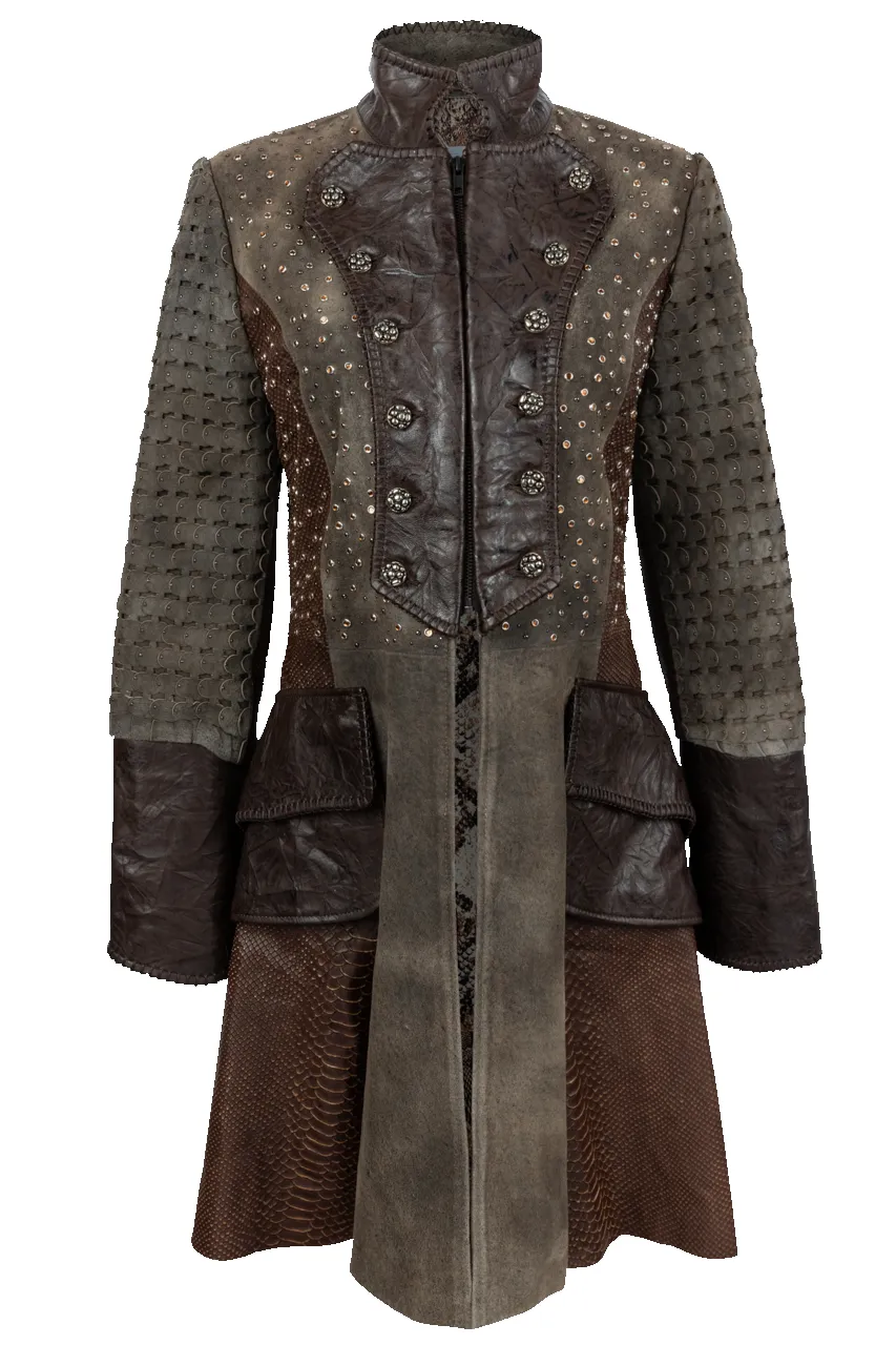 Pinto Ranch Long Frontier Royal Jacket sold by Pinto Ranch