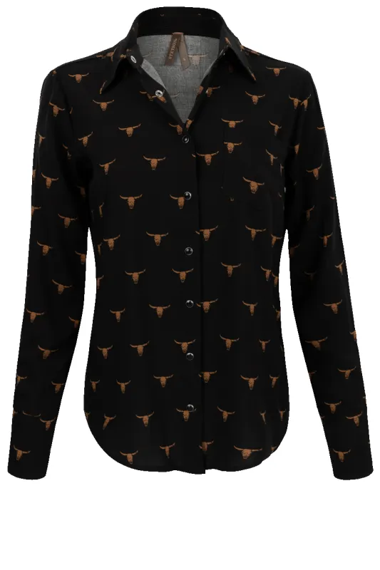 Stetson Women's Mojave Print Shirt sold by Pinto Ranch