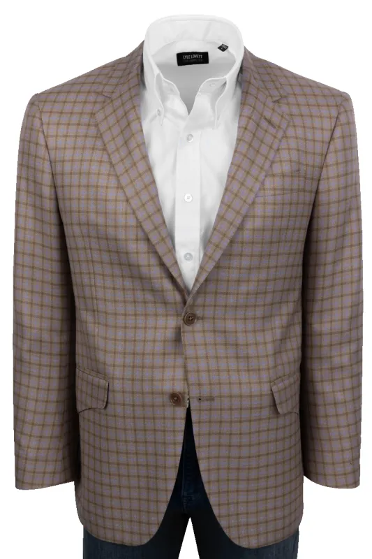 Pinto Ranch Tan Plaid Sport Coat sold by Pinto Ranch